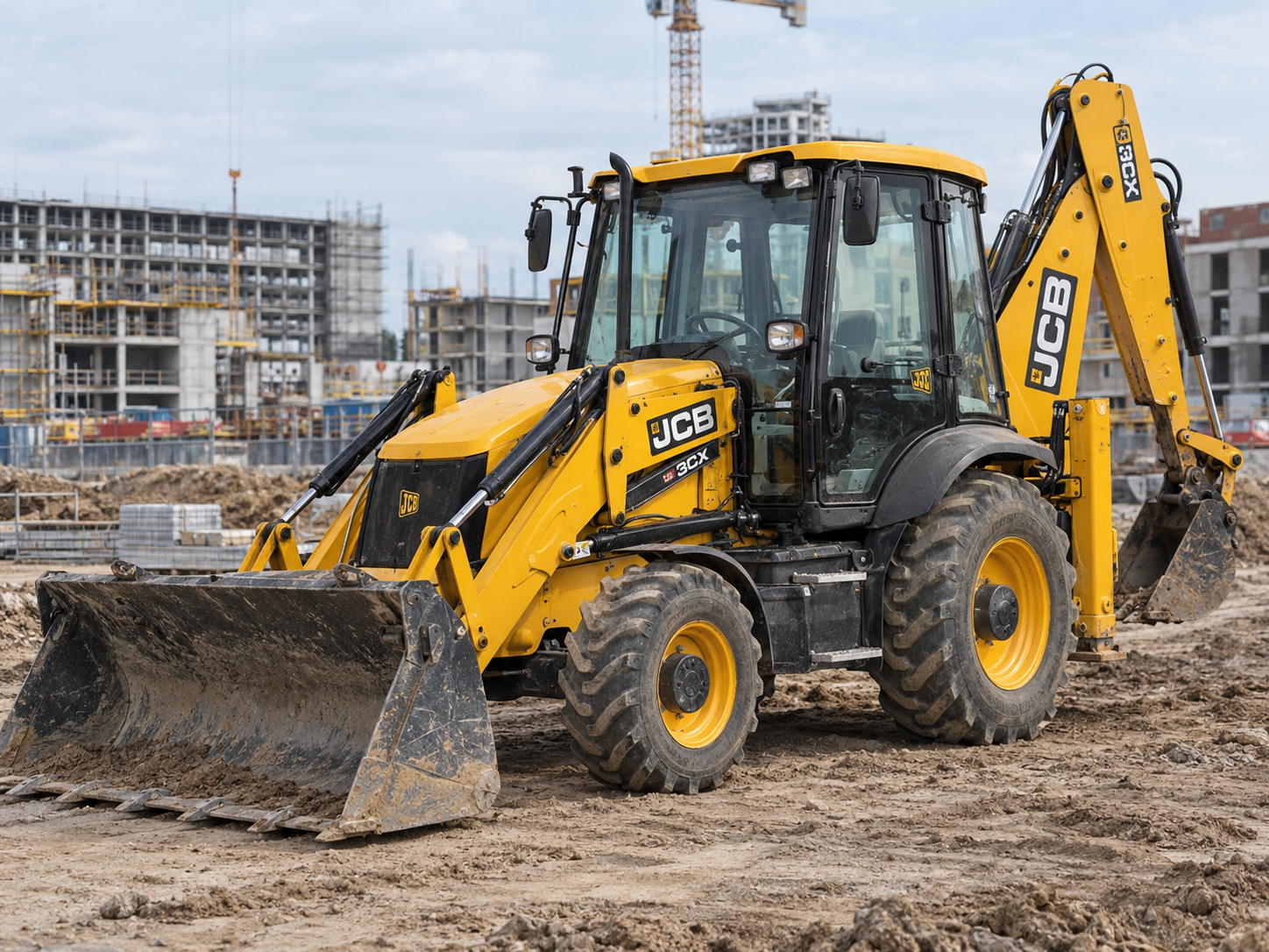 Экскаватор-погрузчик JCB 3CX