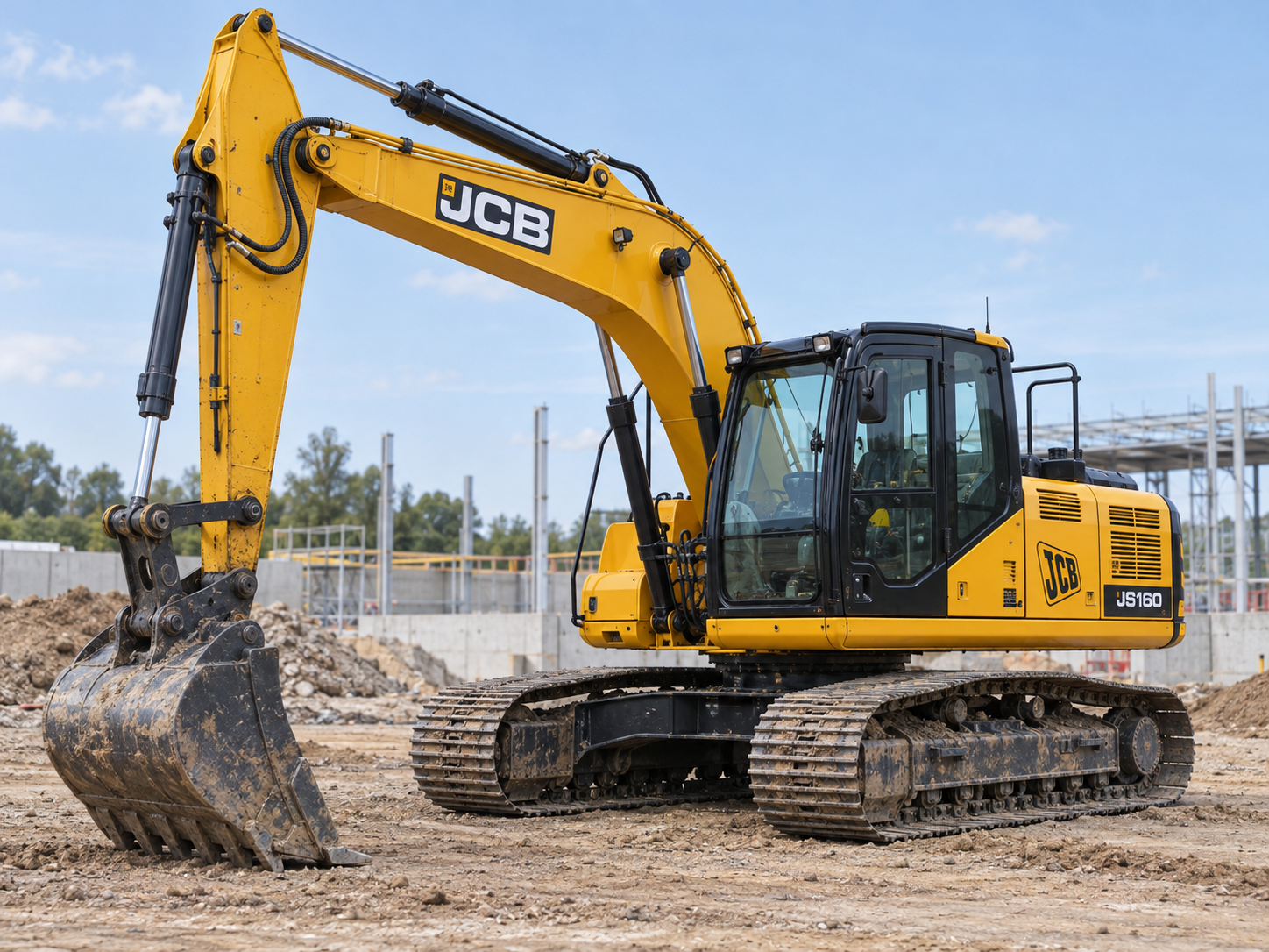 Гусеничный экскаватор JCB JS160