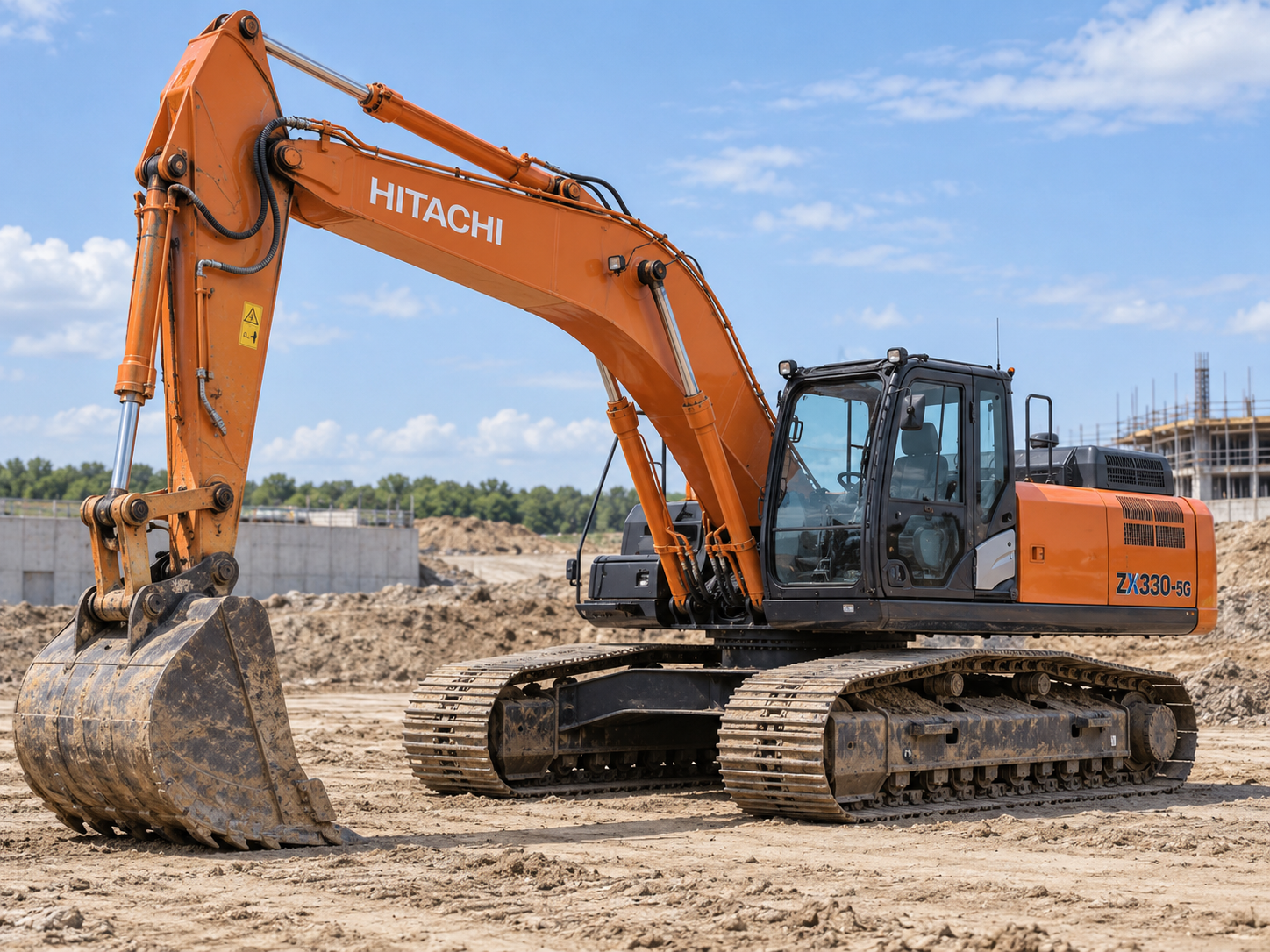 Гусеничный экскаватор Hitachi ZX330-5G