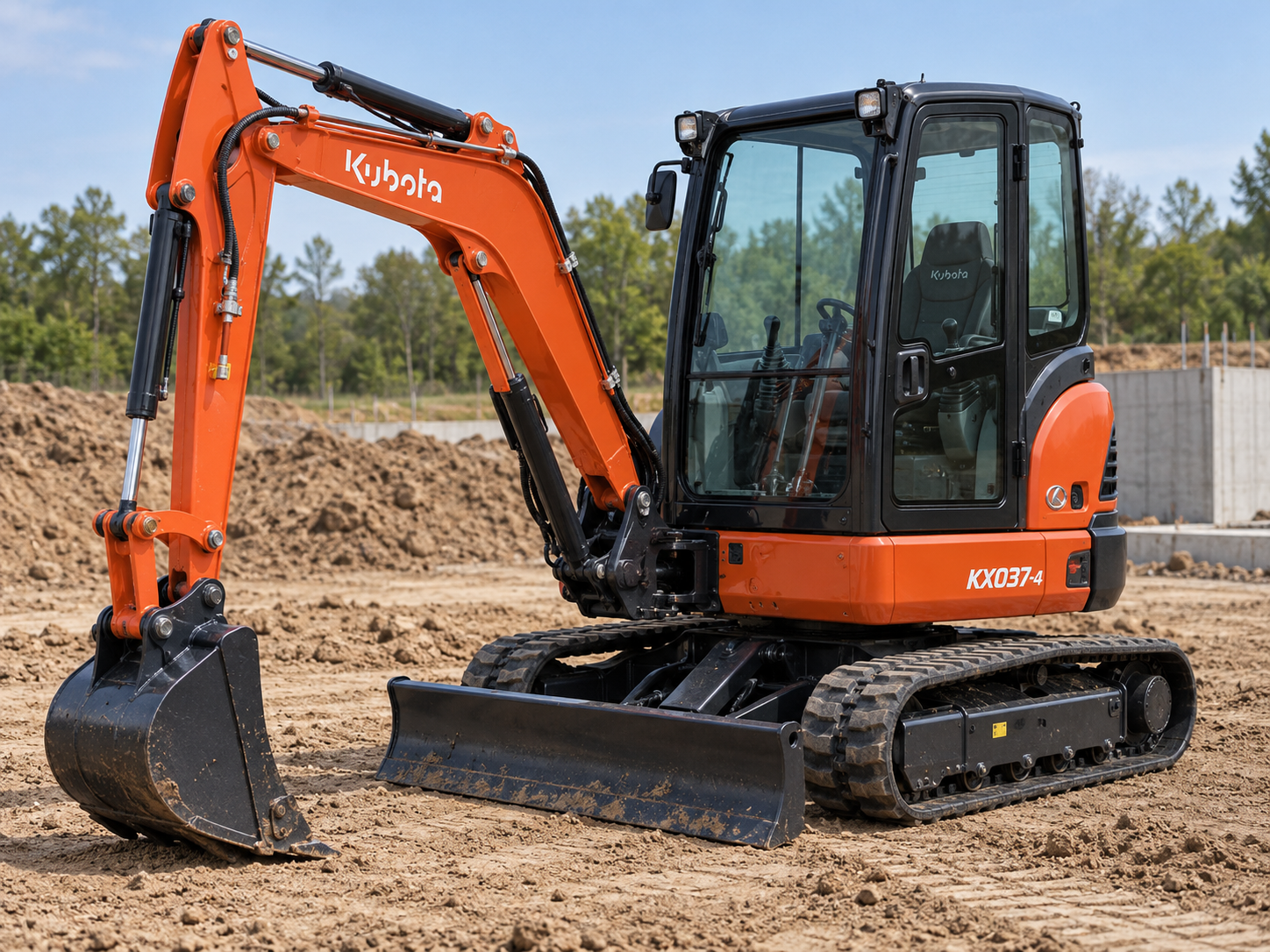 Мини-экскаватор Kubota KX037-4