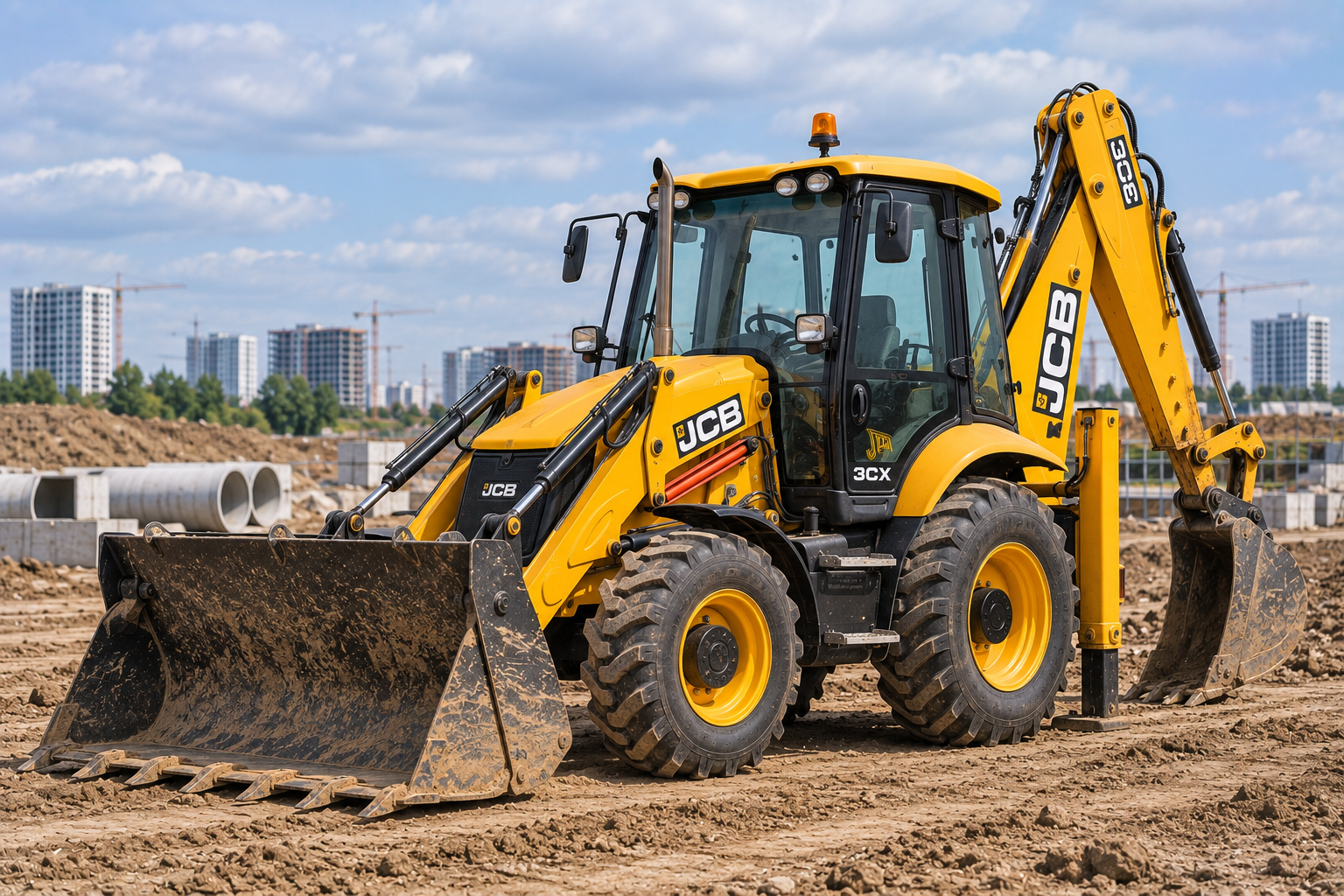Экскаватор-погрузчик JCB 3CX