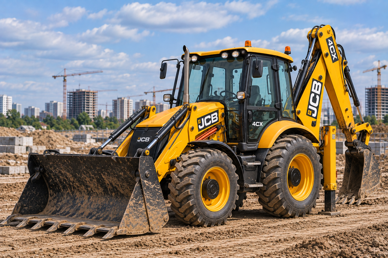 Экскаватор-погрузчик JCB 4CX
