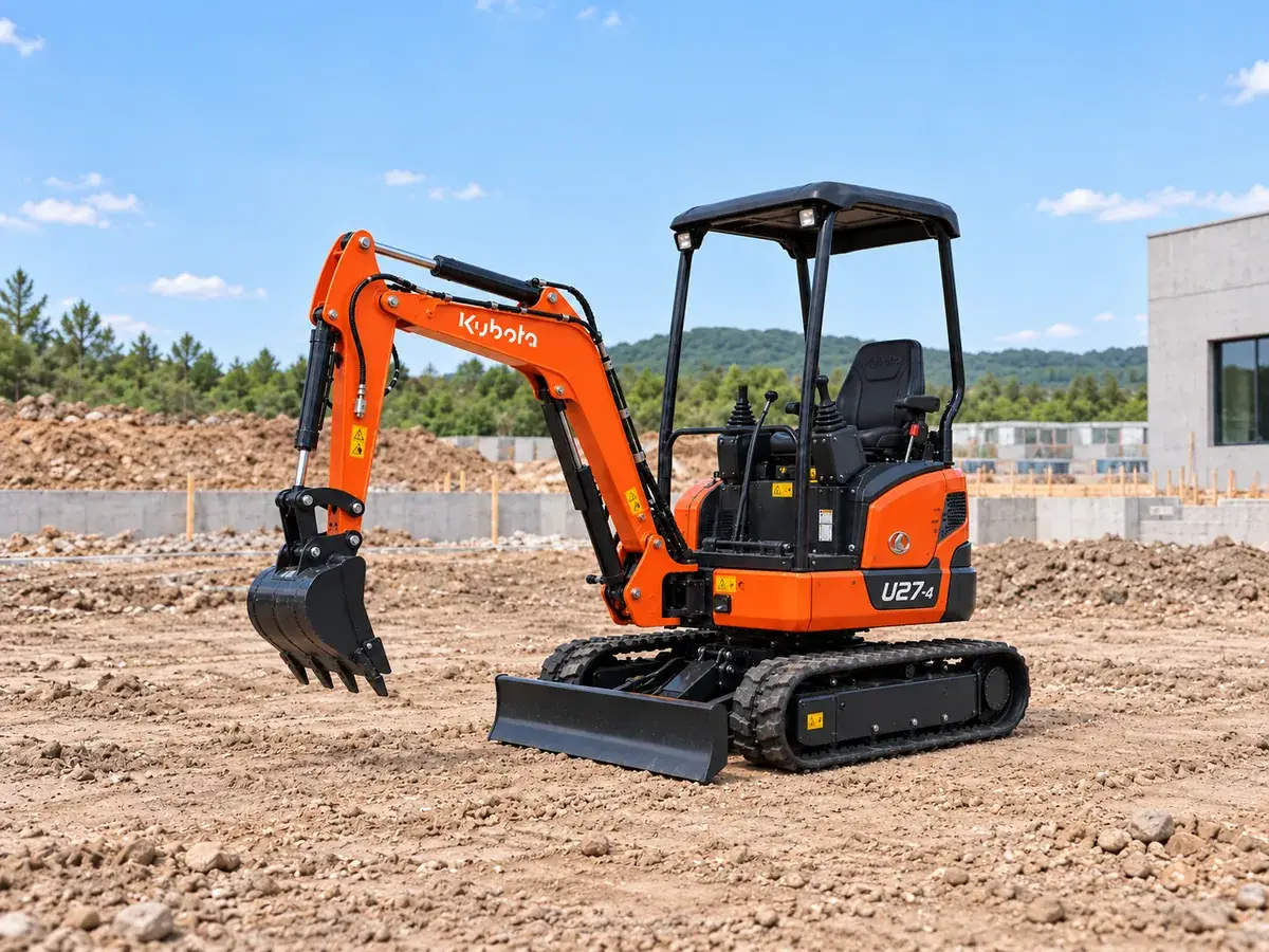 Мини-экскаватор Kubota U27-4