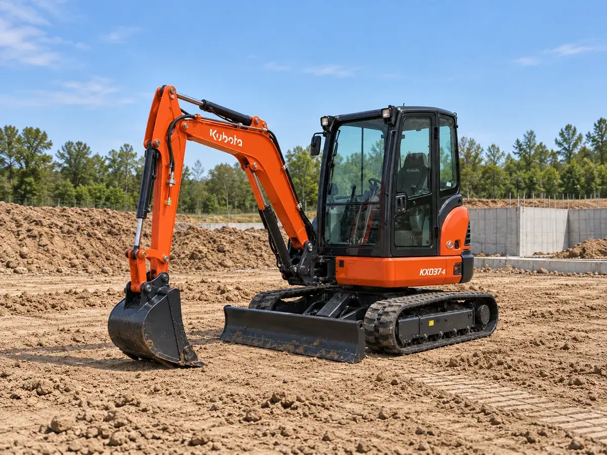 Мини-экскаватор Kubota KX037-4