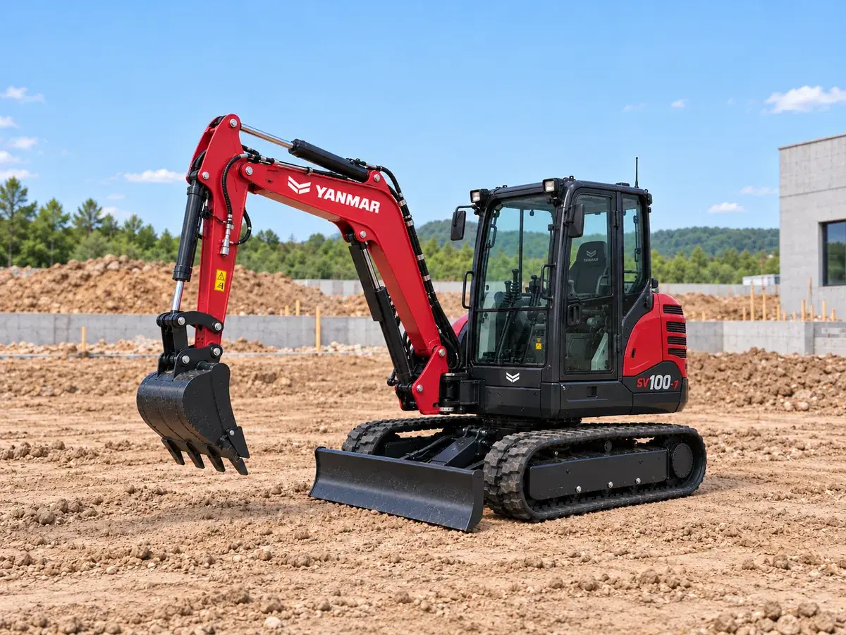 Мини-экскаватор Yanmar SV100-7