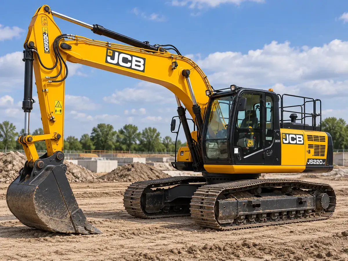 Гусеничный экскаватор JCB JS220 LC