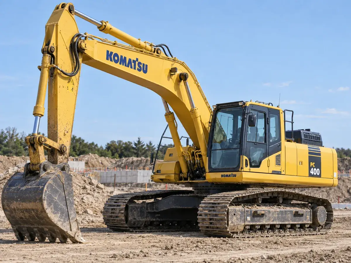 Гусеничный экскаватор Komatsu PC400